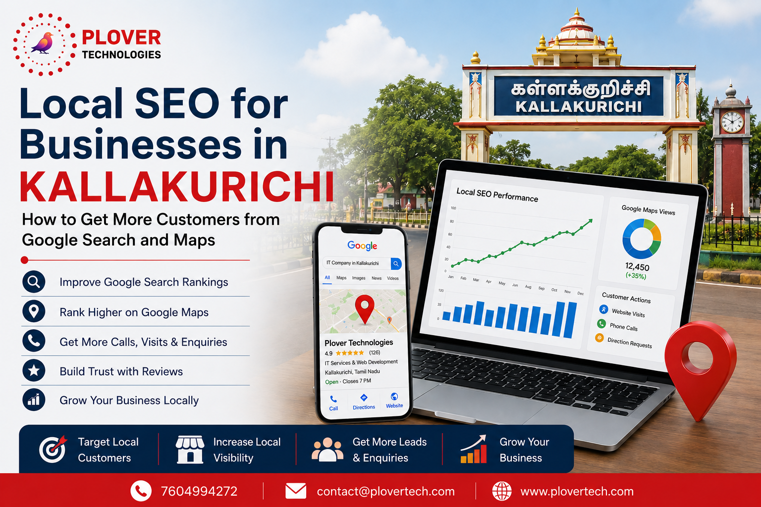 Local SEO for businesses in Kallakurichi to improve Google Search and Maps visibility